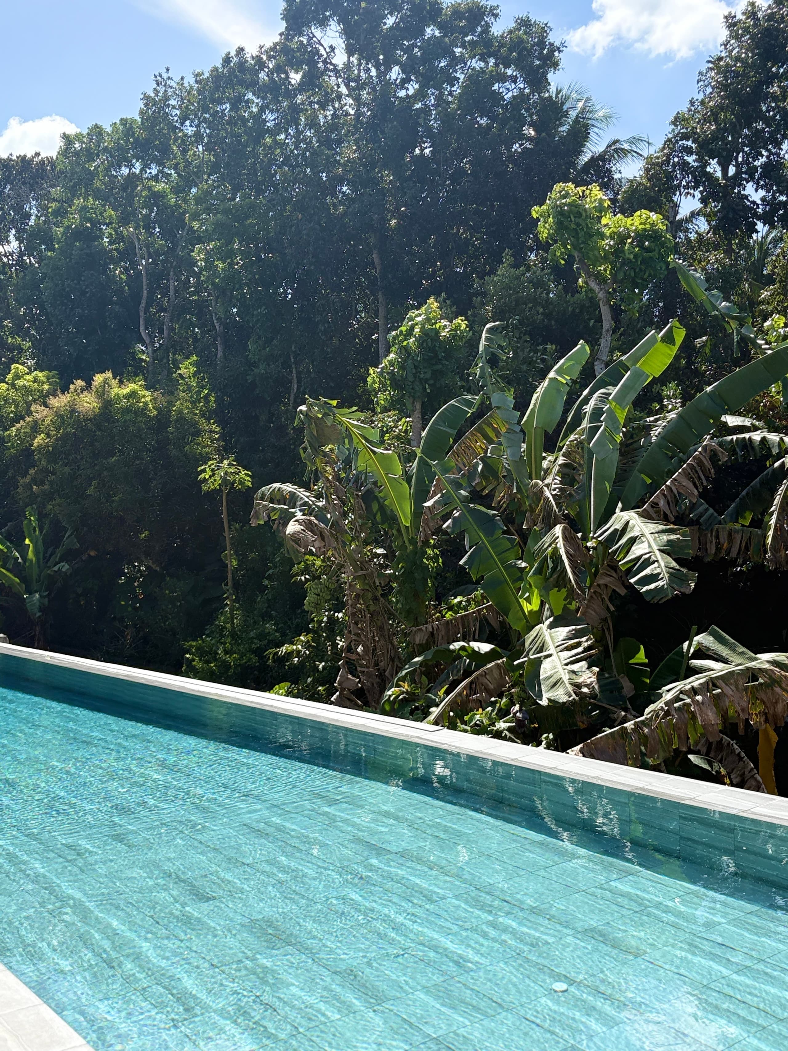 Infinity pool at Huni